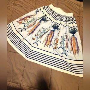 Laura Byrnes Fish Circle Skirt